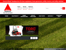 Tablet Screenshot of midwestequip.com